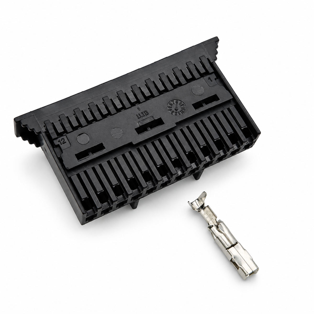12 Pin Connector Plastic Black Housing Plug 12p FCI Harness Connector with Terminal Pins 211 PC122S0017 – Y119/12Pin – image 4