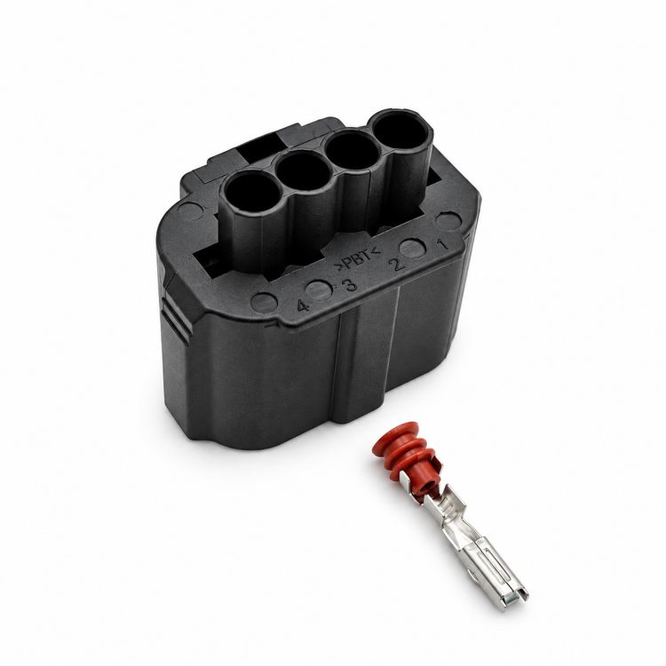 4 Pin For Mazda Mx5 Mk1 TPS Throttle Position Sensor Connector Plug 178399-2 / 184046-1 – Y123/4pin – image 2