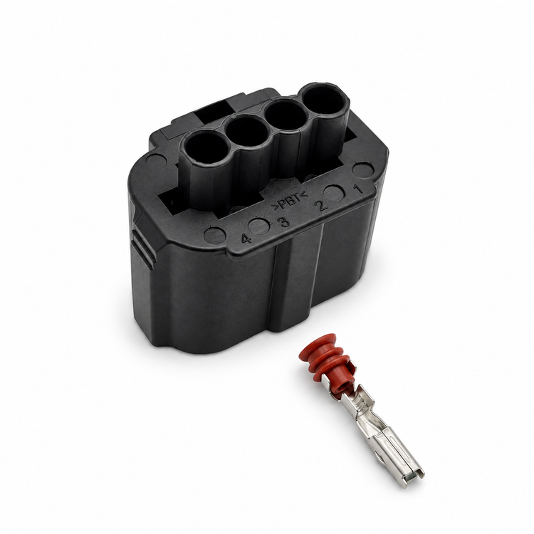 4 Pin Toyota 1UZ 2UZ 4AGE 3SG 20v TPS Throttle Position Sensor Connector Plug 178399-2 / 184046-1 – Y123/4pin – image 2