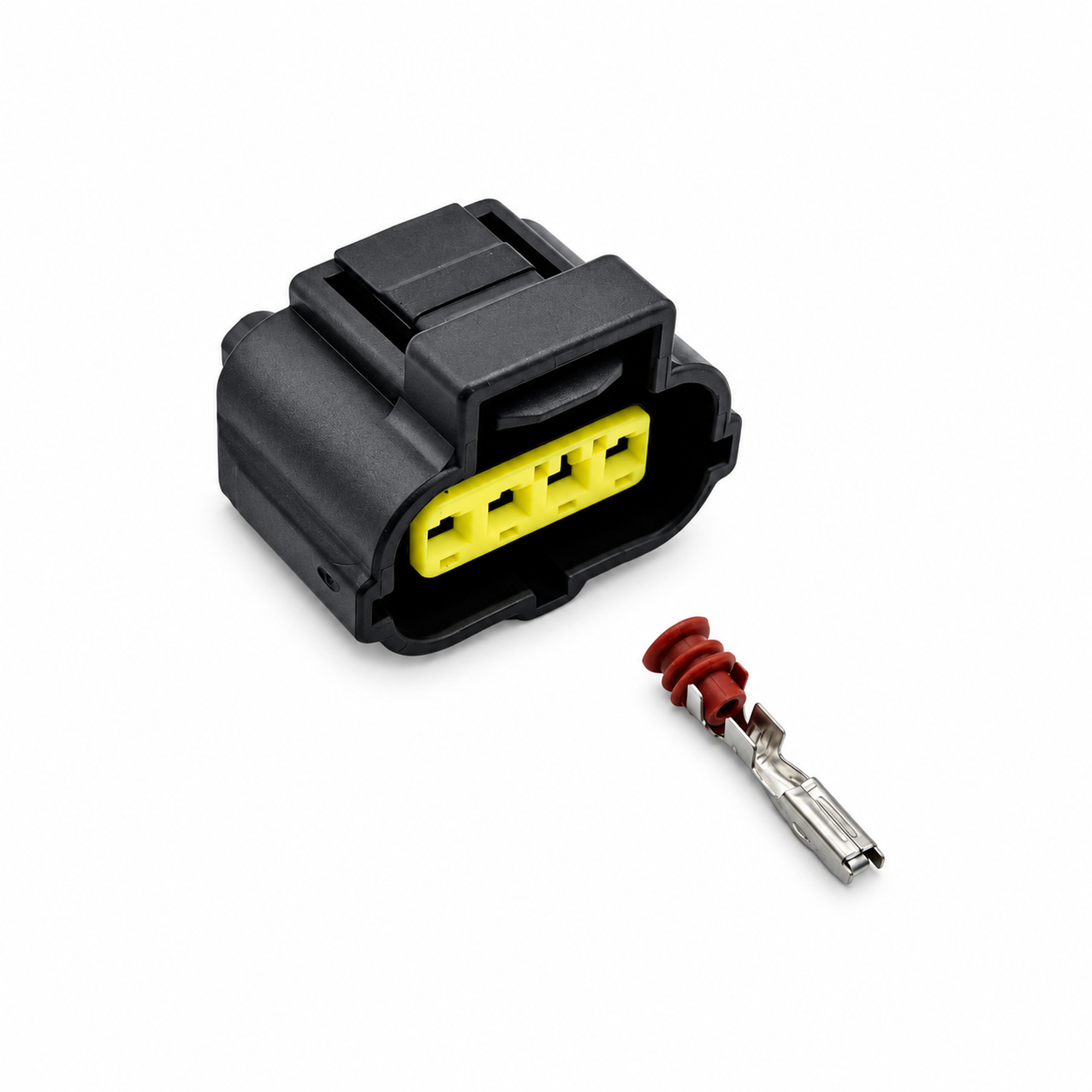 4 Pin Toyota 1UZ 2UZ 4AGE 3SG 20v TPS Throttle Position Sensor Connector Plug 178399-2 / 184046-1 – Y123/4pin – image 5