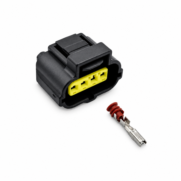4 Pin Toyota 1UZ 2UZ 4AGE 3SG 20v TPS Throttle Position Sensor Connector Plug 178399-2 / 184046-1 – Y123/4pin – image 5