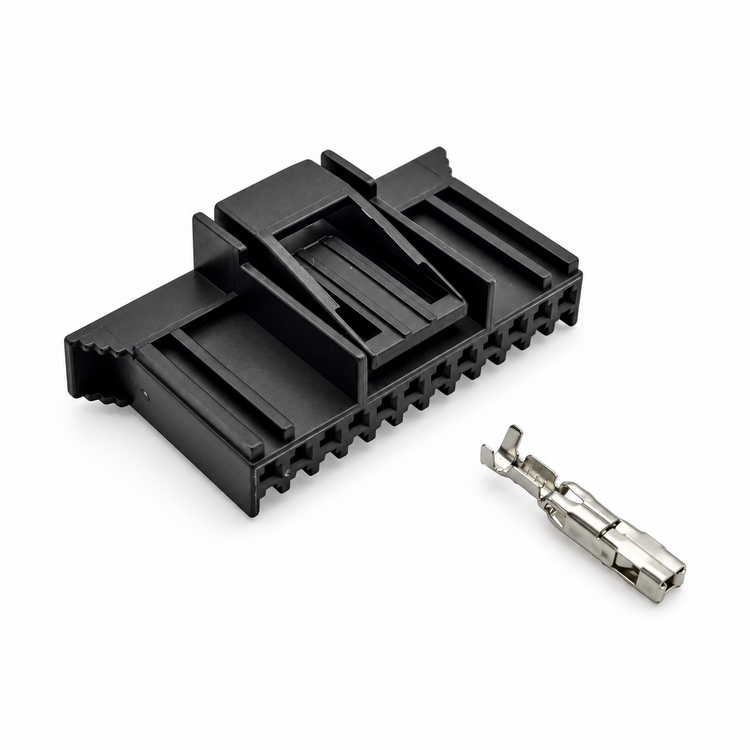 12 Pin Connector Plastic Brown Housing Plug 12p FCI Harness Connector with Terminal Pins 211 PC122S0017 – Y126/12Pin – image 6