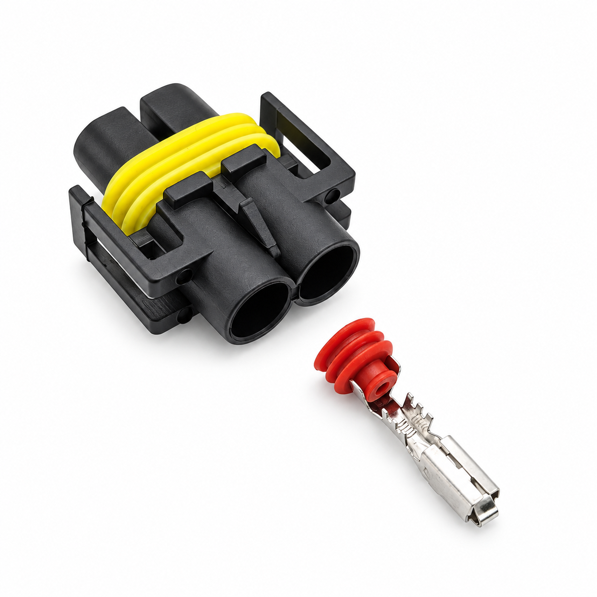 2 Pin Connector Female Delphi Pigtail Fog Lamp H11 H8 H9 Lamp Plug 12124819 – Y128/2Pin – image 2
