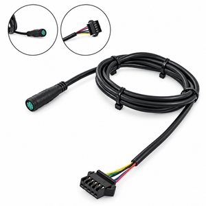 Waterproof 5 pin Julet to JST-SM KT LCD Display Adapter Converter Cable Ebike – Y14.R/KTD – image 2