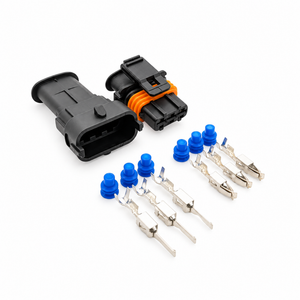 Male & Female Automotive Car Connector Plugs Pair Kit for Bosch / Yazaki 2, 3 & 4 Pin – Y142/MnF/2pin – image 3