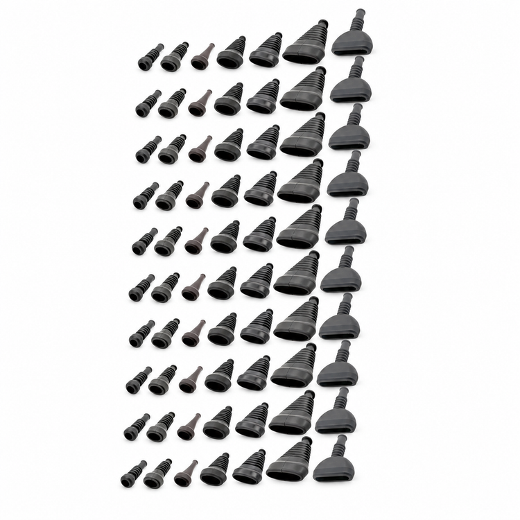 10pcs AMP Superseal Waterproof Connector Rubber Boots Sleeve 1 2 3 4 5 6 Pins Way – Y150/1pin-boots-10pcs – image 9