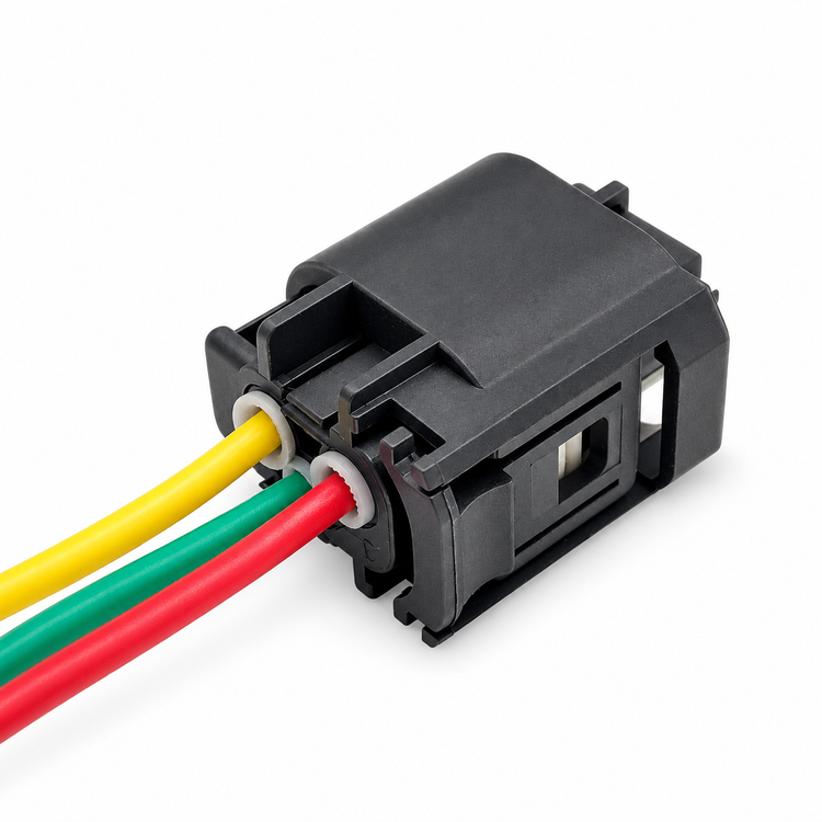 3 Pin Radar Sensor Socket Connector Fits BMW Benz 9-967081-1 968402-1 1-967642 Female Side – Y168/prewired – image 3
