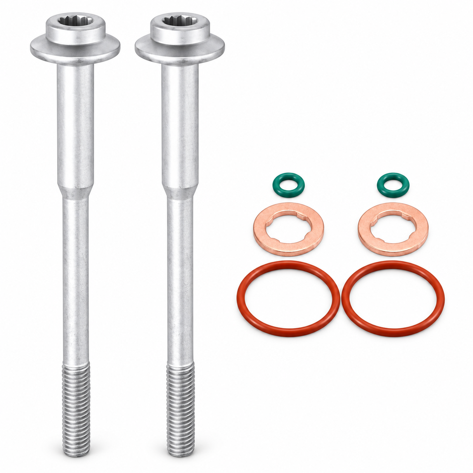 Injector Seals O-Rings, Washers & Bolts Repair Kit WHT000884 – 03L130277B, A2C59513554, A2C9626040080, 883.670, 883670 – Y179/A058-boltskit – image 4