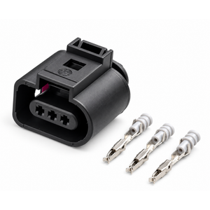 3 Pin Temp Sensor Plug Valve Connectors Set for VW 1J0973703 + 1J0973803 – Y18.B/M+F/3pin – image 5
