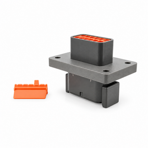 Deutsch DTM04-12PA- L012 - 12 Pin Male DTM Series Connector with Welded Flange – Y195/DTMflange12pin – image 7