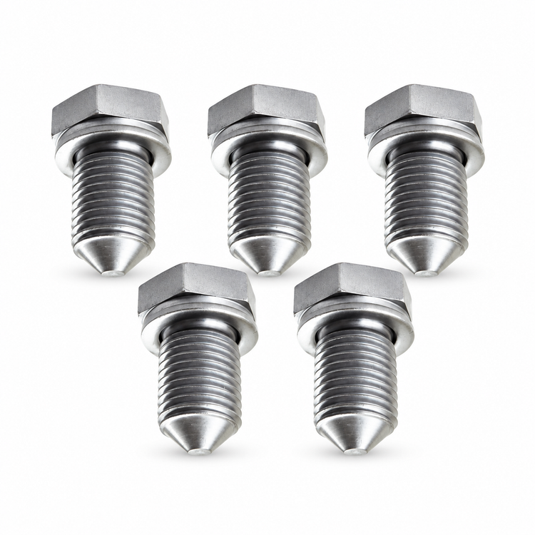 5x Oil Sump Drain Plug N90813201 For Audi A1 A2 A3 A4 A5 A6 Q3 Q5 Q7 Seat skoda
