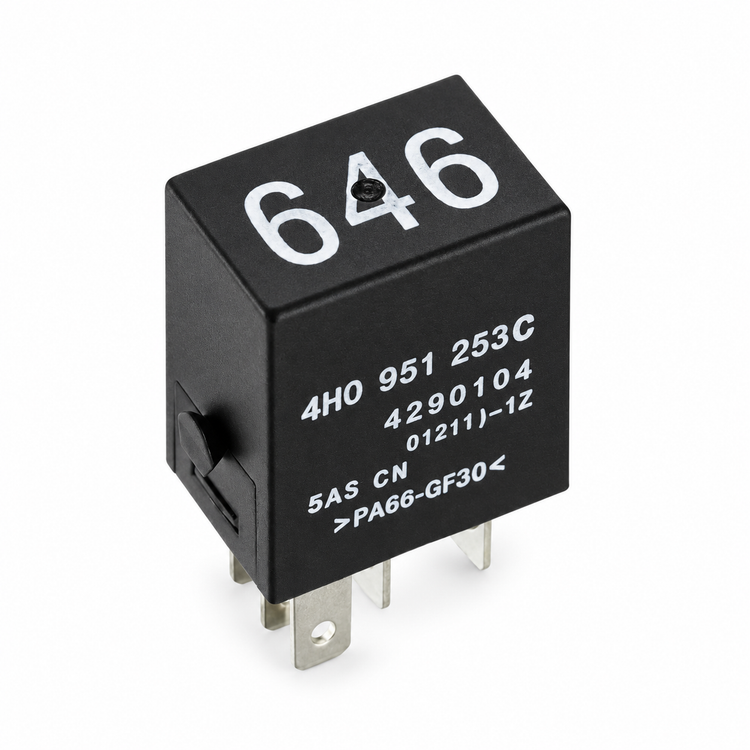 Multi Use Function Relay 5 Pin - 646 / 404 - VW Audi Seat Skoda 4H0951253C – Y202/relay646 – image 4