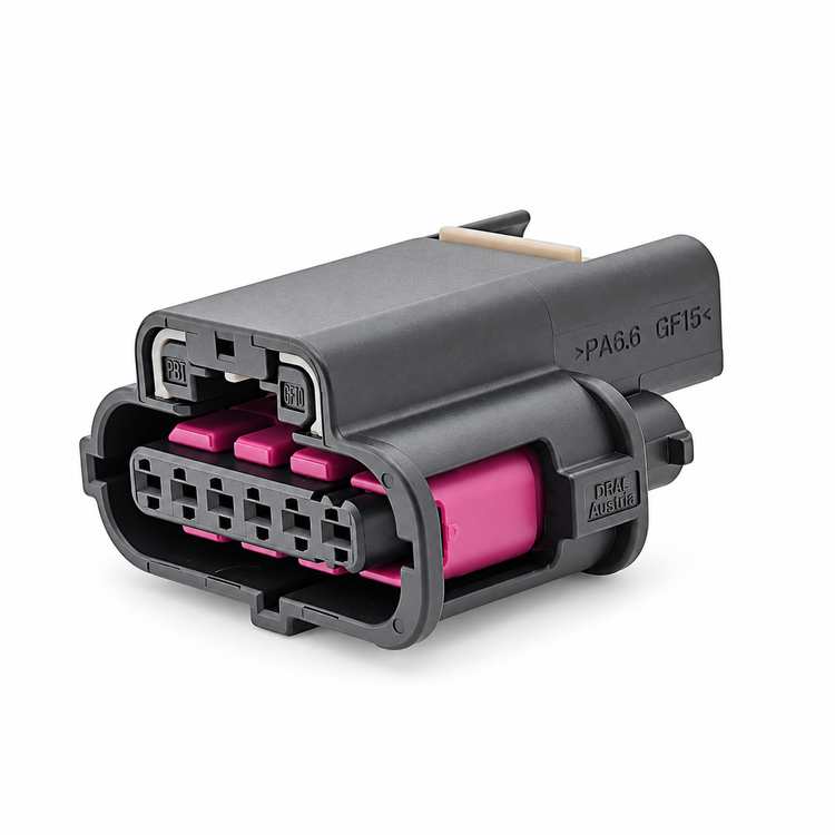 1K0973706 - 6 Pin Sealed Female Connector Housing - 1 Row – Y210/6wayconnector – image 7