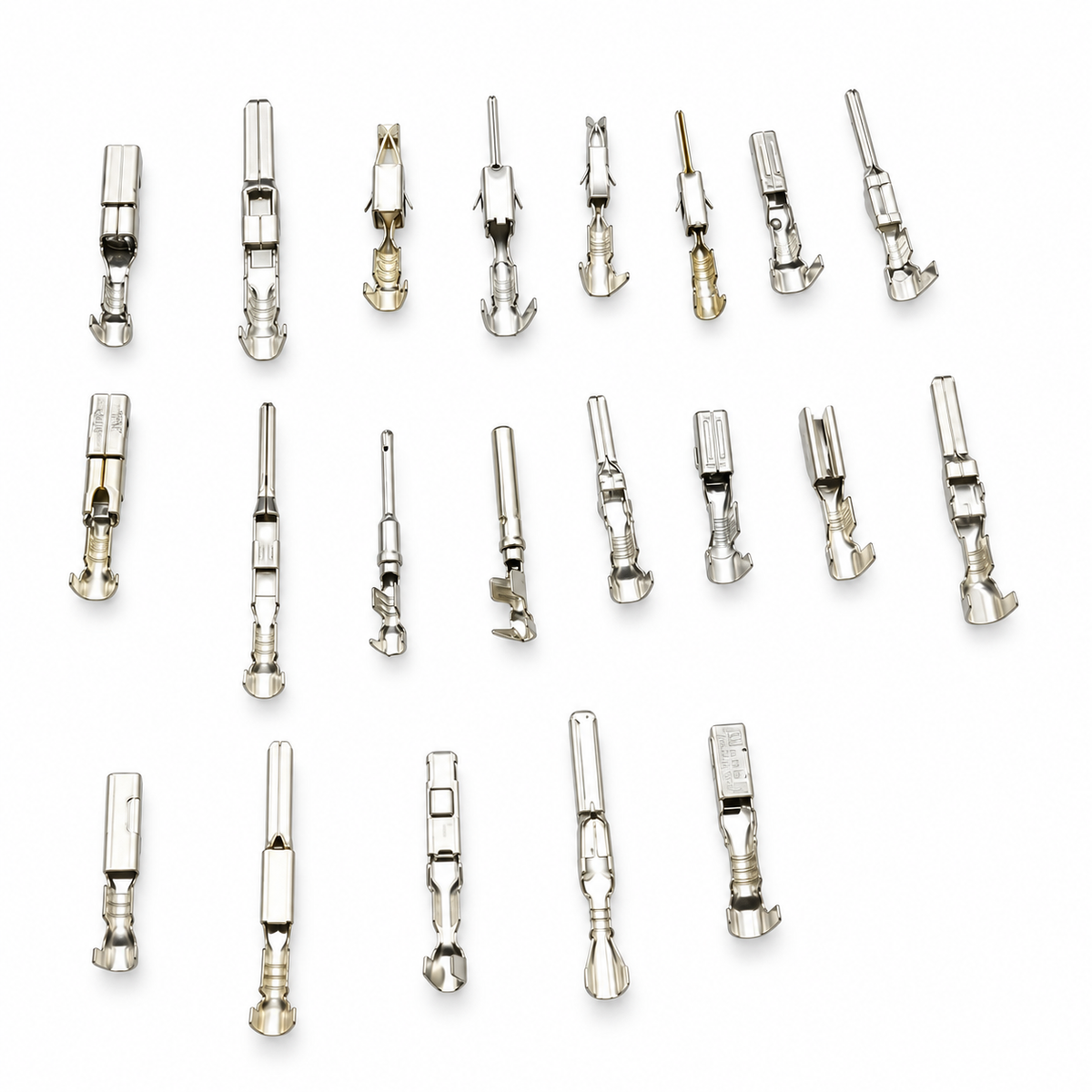 1/1.5/1.8/2.2/2.8/3.5mm Male Female Car Crimping Terminal Pin Fits VW Tyco AMP (10pcs)