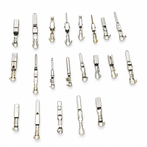 1/1.5/1.8/2.2/2.8/3.5mm Male Female Car Crimping Terminal Pin Fits VW Tyco AMP (10pcs)