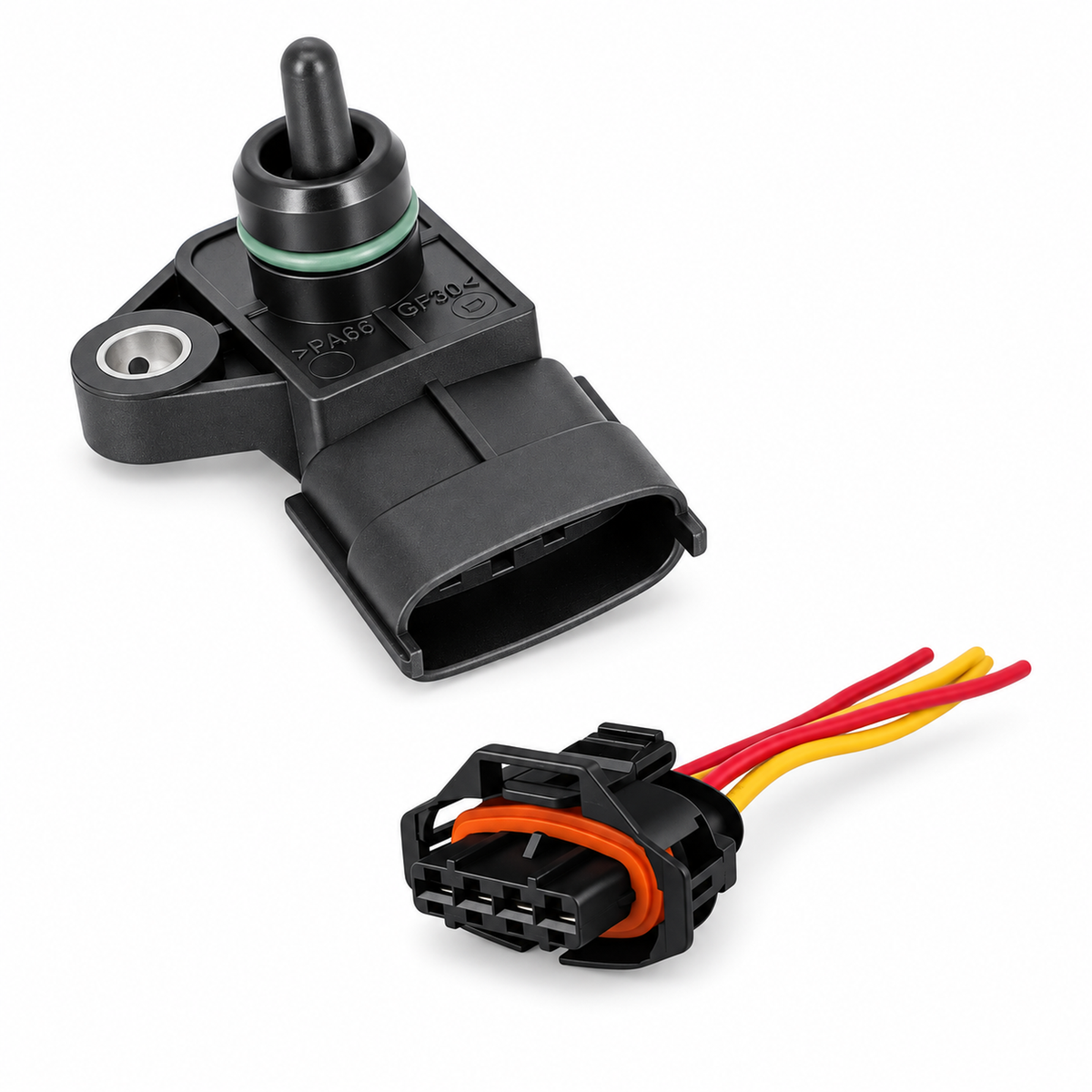 4 Pin MAP Sensor 39300-2B100 for Hyundai Kia Elantra Accent Rio Tucson w/ Connector – Y221/AX0054+HOT.E01 – image 6