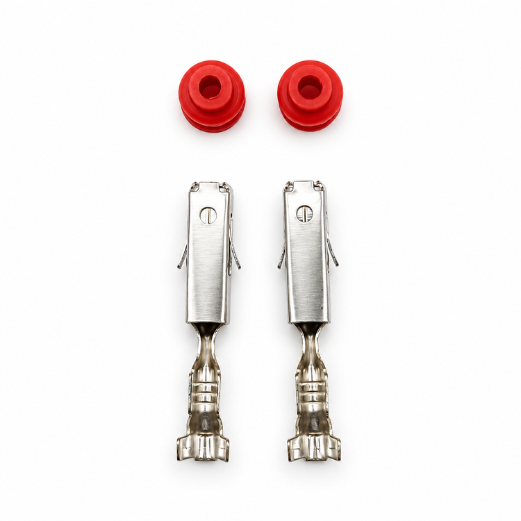 2 Pin Electrical Female Connector Plug 2.8mm for VW 1J0973722 – Y222/BIN/i4.Y – image 3