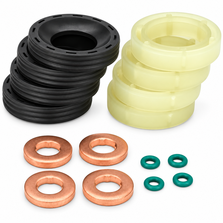 Seal Washer Oring Kit For Fuel Injector For Ford C-Max Focus Fiesta 1.6 Tdci – Y227/InjectSealsKit – image 6