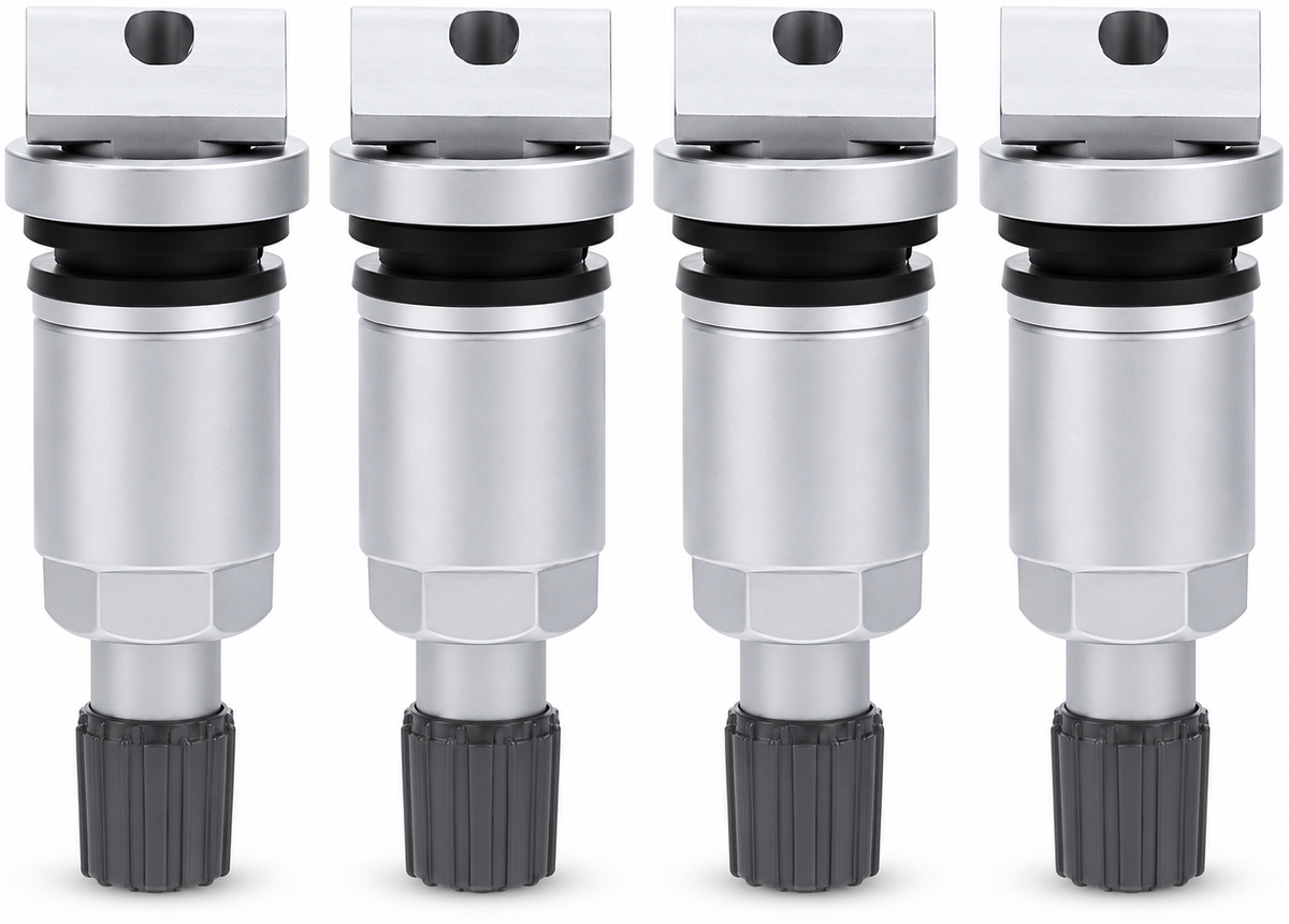 4pcs Clamp-in Car Tyre Pressure Monitoring Sensor Valve Stems for BMW 1 2 3 4 X1 X5 X6 i3
