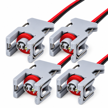 2 Pin Connectors 50cm For Delphi 10811963 Fuel Diesel Injector Fuel Rail (4 Pcs) – Y246/BA186/4pcs – image 1