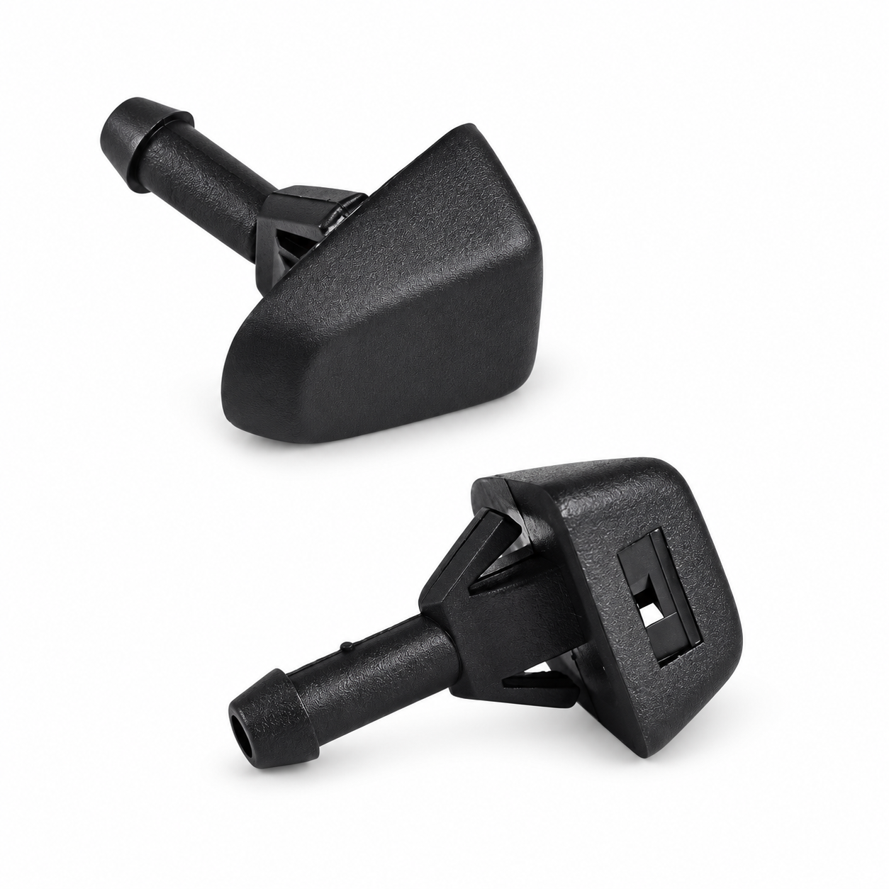 2X For Volvo S40 S80 XC90 Windshield Wiper Jet Washer Nozzle Fan Shaped Water Spray