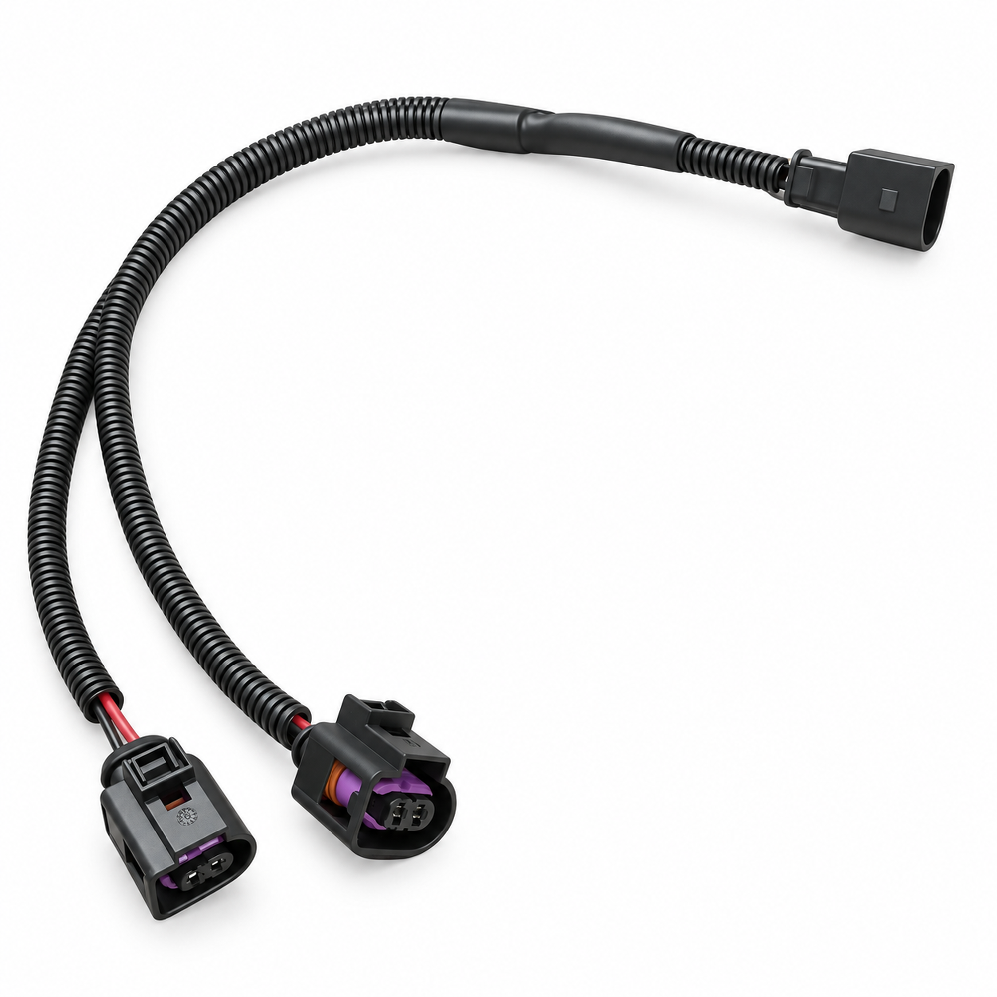 Car Horn Speaker Pre-wired Connector Pigtail Harness Loom for AUDI 4D0971992 – Y27.B/AUDI-loom – image 2