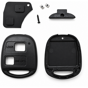 For Toyota 2 Button Key Fob Cover Replacement - Remote Car Key Case Shell Repair Kit for Avensis Yaris Corolla Camry RAV4 Echo Previa Tarago Prado – Y272/Keycase – image 3
