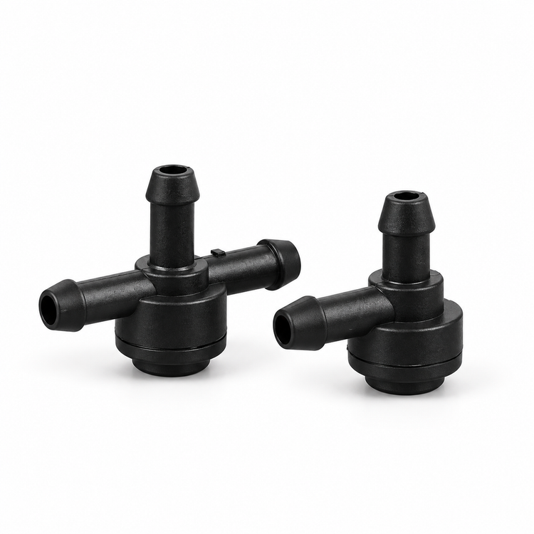 Pair of 2 Way (L) & 3 Way (T) Car Windshield Washer Check Valve Connectors - for Volvo C30, C70, S40, S60, S70, S80, V50, V70, XC60, XC70, and XC90-9178897 31391513 – Y273/AMZ-38/1T-1L/2pcSet – image 6