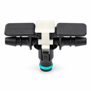 2 Way 180° Fuel Return Injector Leak Off Connector for Audi A3 2.0 TDI