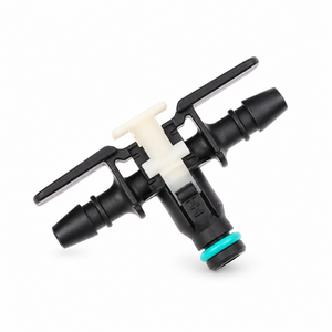 2 Way 180° Fuel Return Injector Leak Off Connector for Audi A3 2.0 TDI – Y314/H552-Tee – image 2