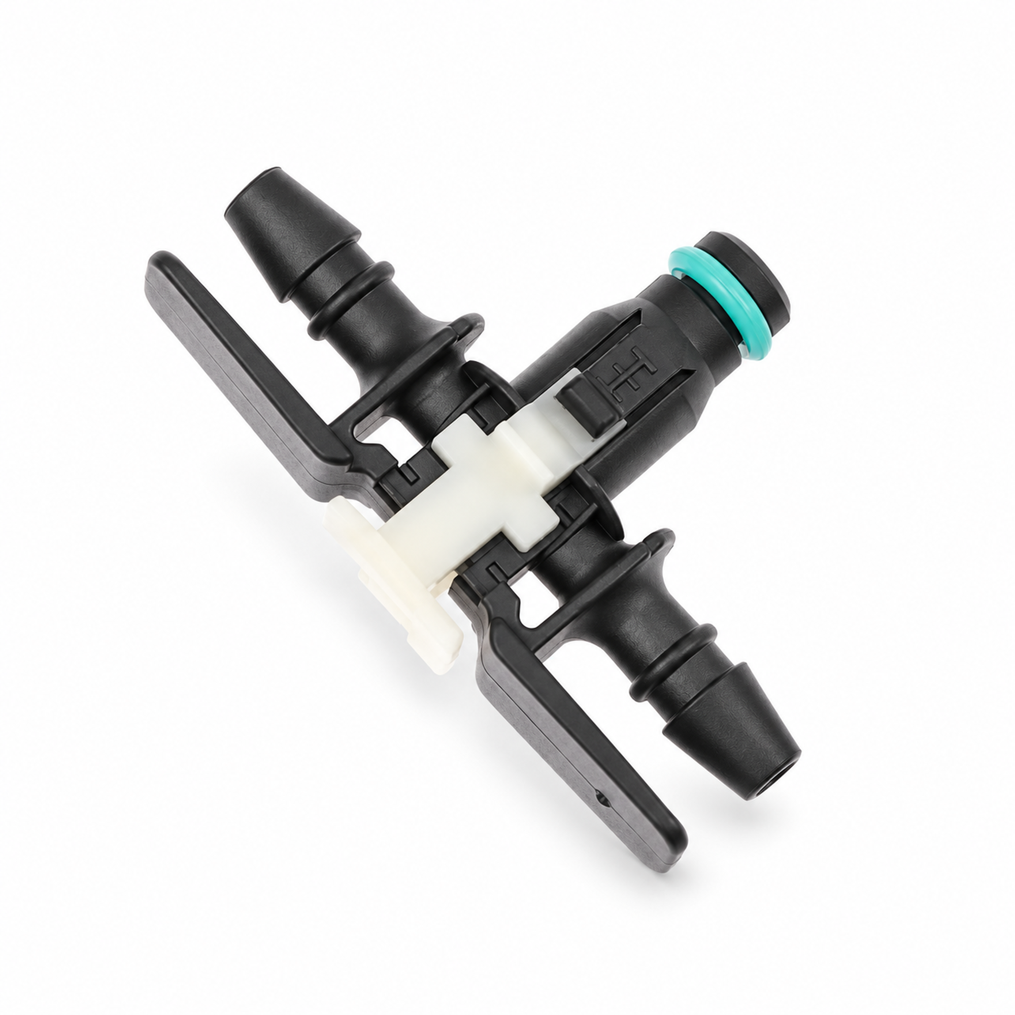 2 Way 180° Fuel Return Injector Leak Off Connector for Audi A3 2.0 TDI – Y314/H552-Tee – image 5