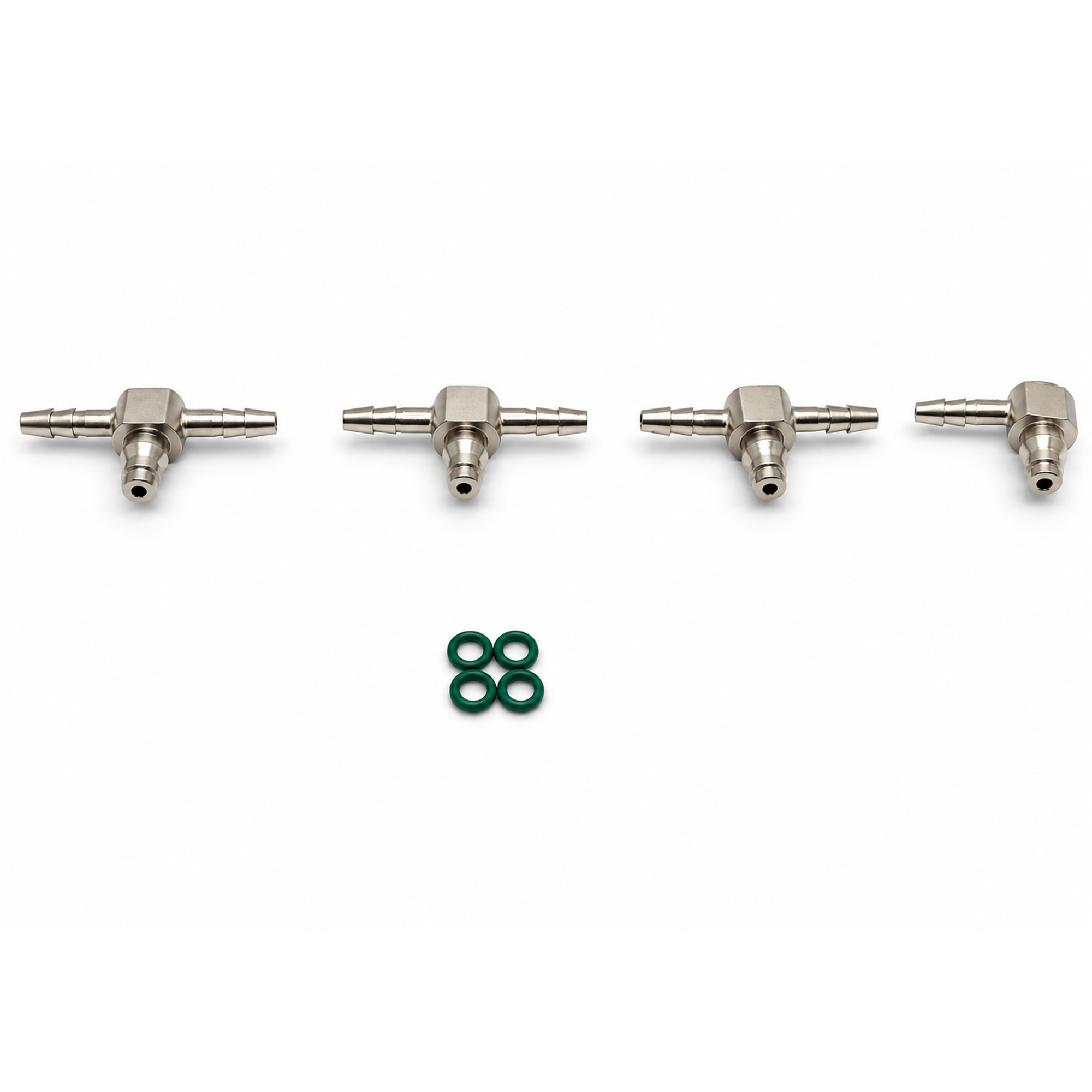 4pcs Metal Common Rail Diesel Injector Leak Off Pipe return Connectors Bosch 110 UPGRADE UPRATED – Y321/M03/BMTL/set – image 6