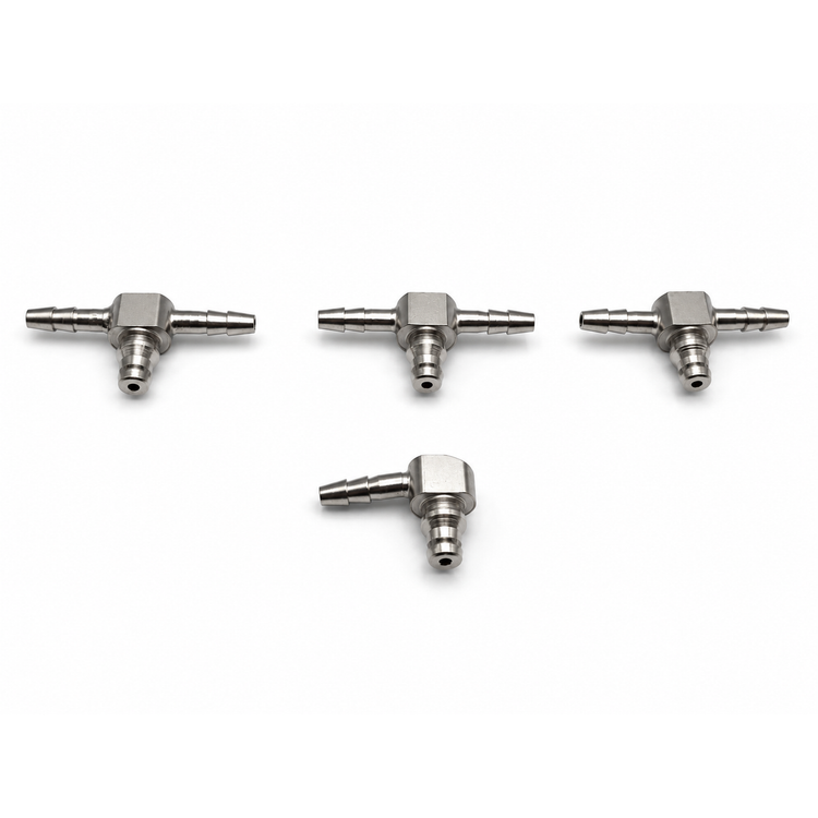 4pcs Metal Common Rail Diesel Injector Leak Off Pipe return Connectors Bosch 110 UPGRADE UPRATED – Y321/M03/BMTL/set – image 8