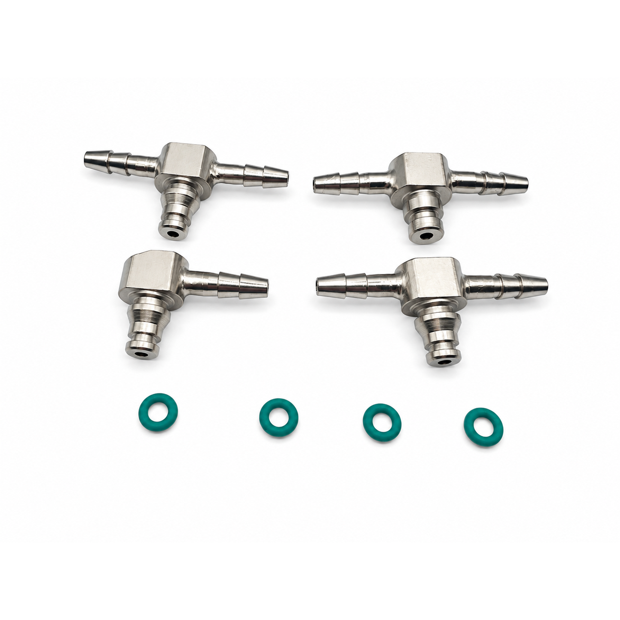 4pcs Metal Common Rail Diesel Injector Leak Off Pipe return Connectors Bosch 110 UPGRADE UPRATED – Y321/M03/BMTL/set – image 9