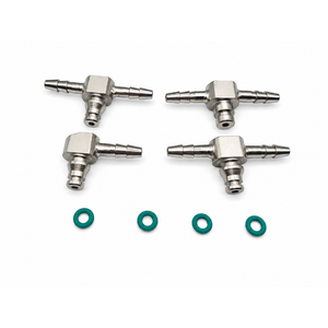 4pcs Metal Common Rail Diesel Injector Leak Off Pipe return Connectors Bosch 110 UPGRADE UPRATED – Y321/M03/BMTL/set – image 9