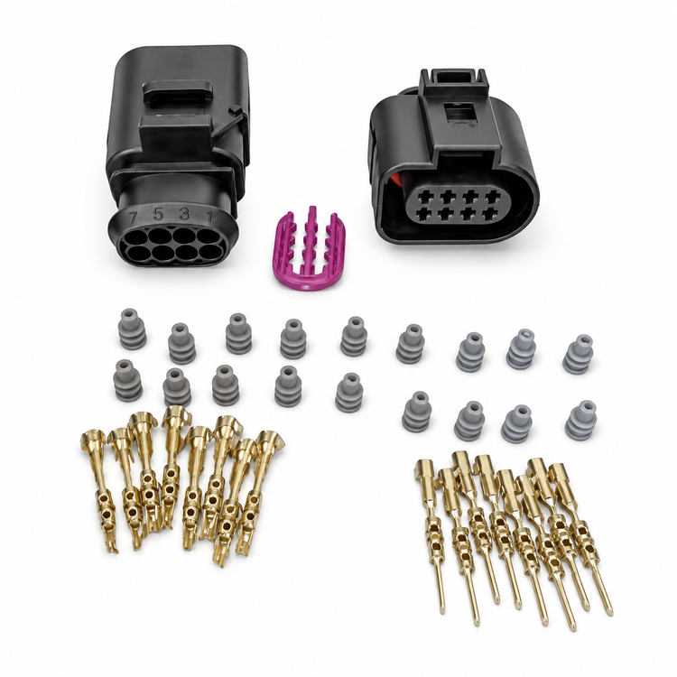 8 Pin Male Female Plug Connector For VW Audi Seat Skoda 1J0973714 1J0973814 – Y326/F08/8pinM+F – image 6