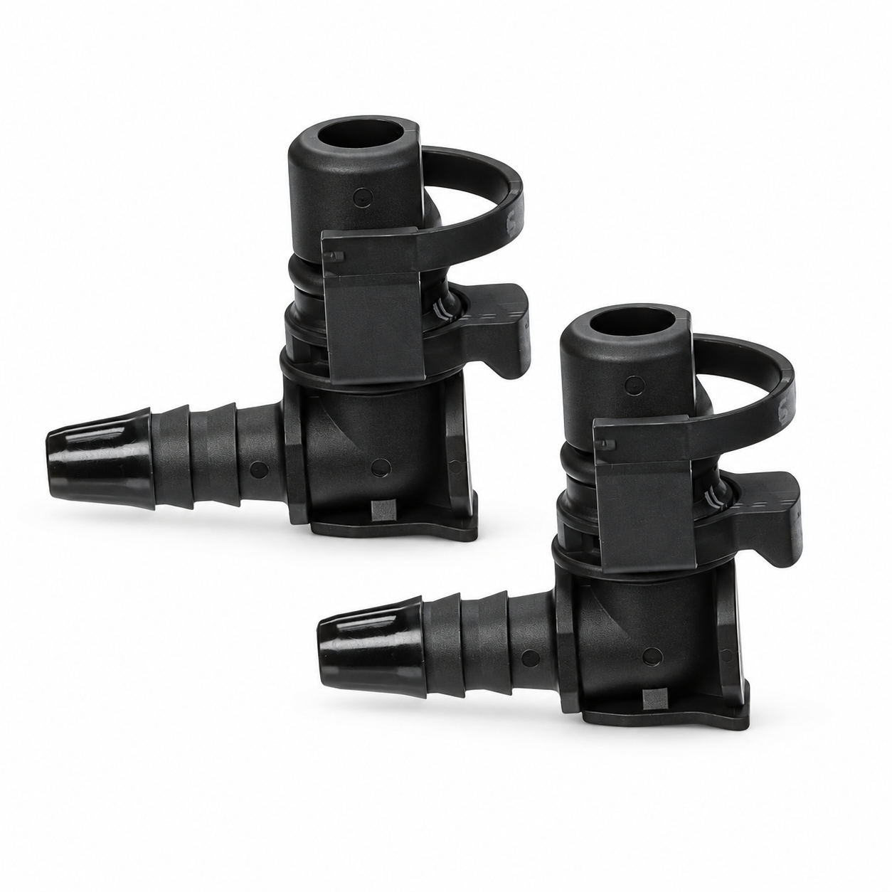 2pcs Petrol Water Housing Hose Pipe Connector 55354565 for Vauxhall Mokka 1.4