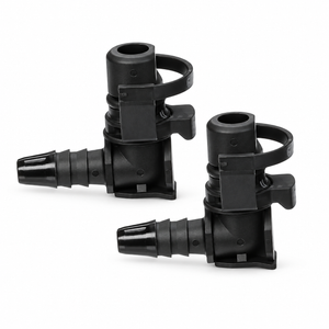 2pcs Petrol Water Housing Hose Pipe Connector 55354565 for Vauxhall Mokka 1.4