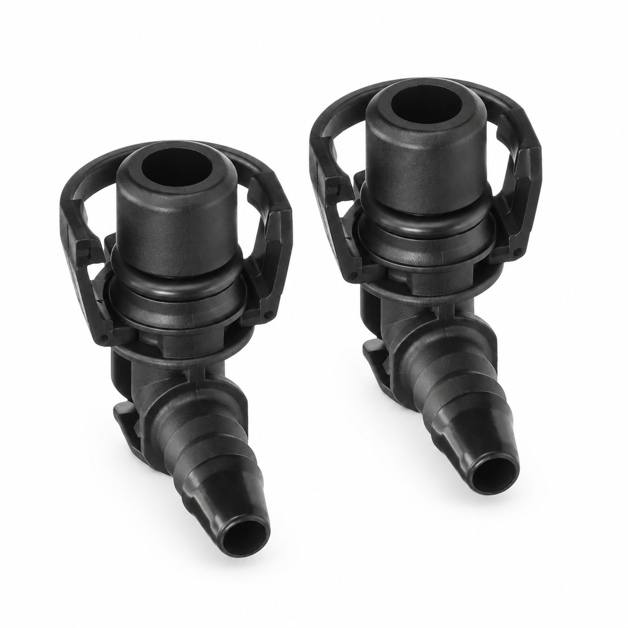 2pcs Petrol Water Housing Hose Pipe Connector 55354565 for Vauxhall Mokka 1.4 – Y329/KAZ/2pcs/B134/Lshape – image 2