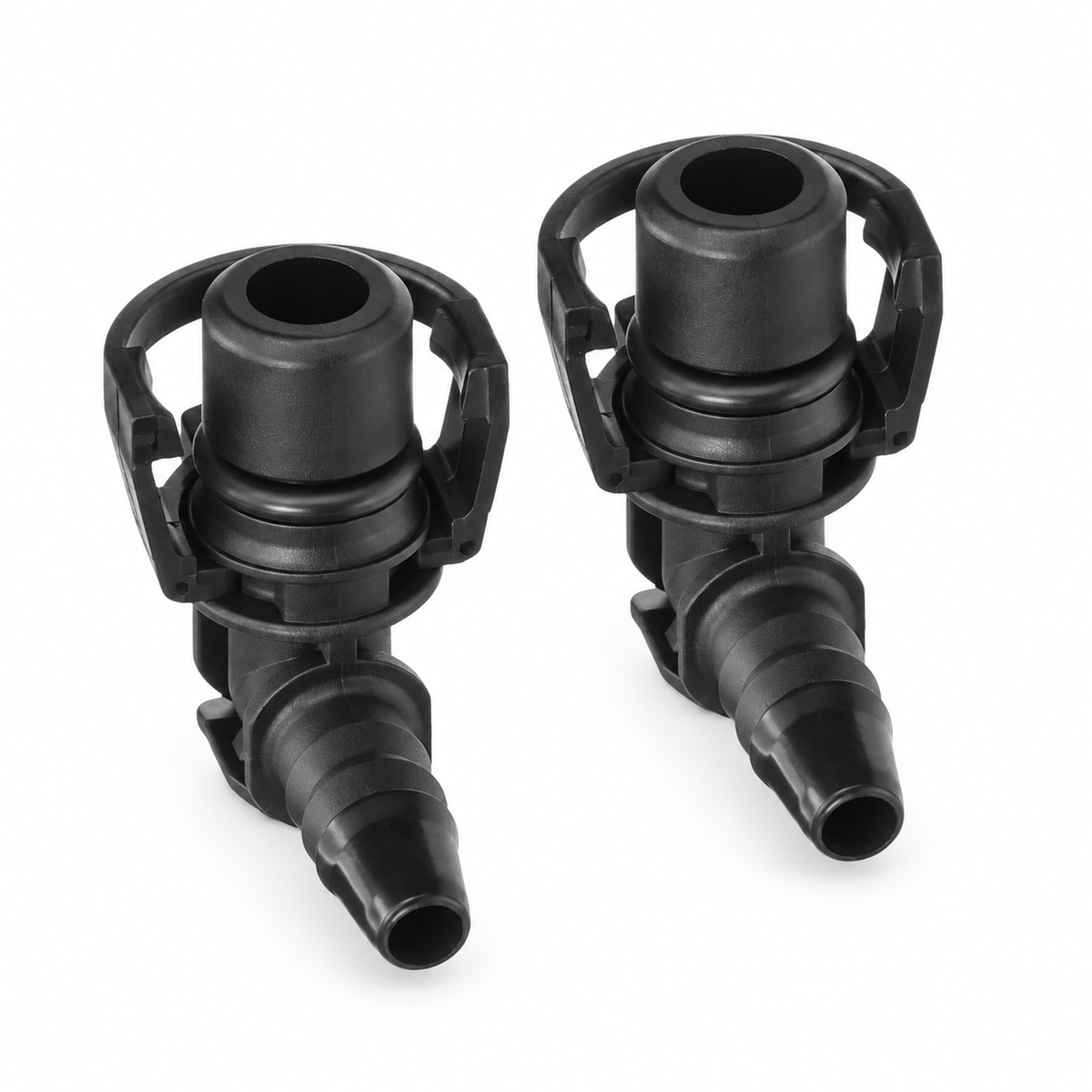 2pcs Petrol Water Housing Hose Pipe Connector 55354565 for Vauxhall Mokka 1.4 – Y329/KAZ/2pcs/B134/Lshape – image 2