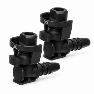 2pcs Petrol Water Housing Hose Pipe Connector 55354565 for Vauxhall Mokka 1.4 – Y329/KAZ/2pcs/B134/Lshape – image 3