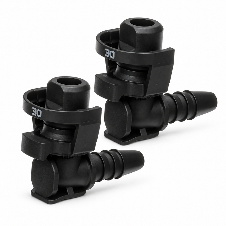 2pcs Petrol Water Housing Hose Pipe Connector 55354565 for Vauxhall Mokka 1.4 – Y329/KAZ/2pcs/B134/Lshape – image 3