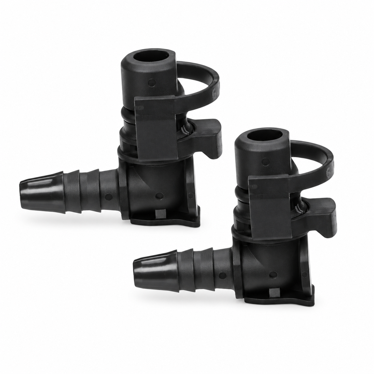 2pcs Petrol Water Housing Hose Pipe Connector 55354565 for Vauxhall Mokka 1.4 – Y329/KAZ/2pcs/B134/Lshape – image 5