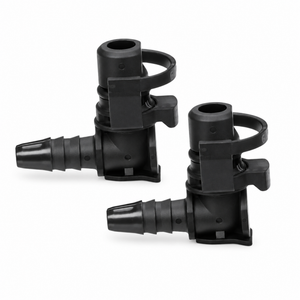 2pcs Petrol Water Housing Hose Pipe Connector 55354565 for Vauxhall Mokka 1.4 – Y329/KAZ/2pcs/B134/Lshape – image 5
