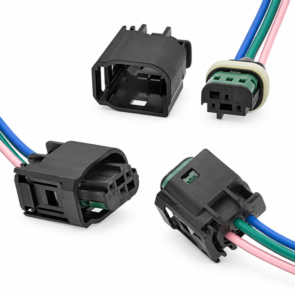 Parking Sensor Wiring Connector Plug 3 Pin PDC For Peugeot Citroen DS All Models 2002-2018 968402-1C – Y33.G/Cable – image 2