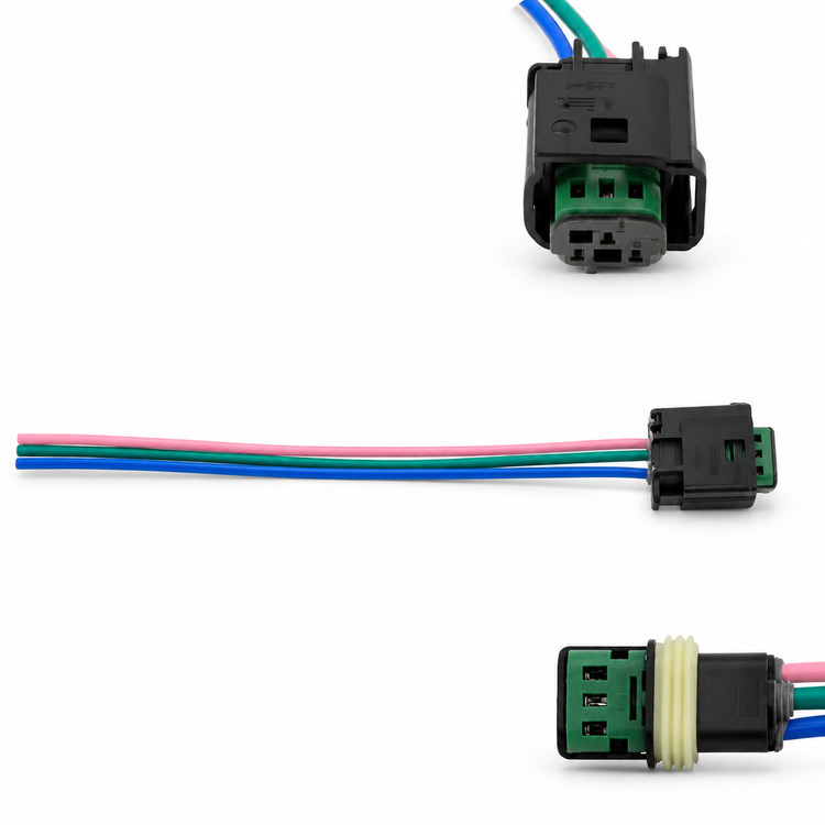 Parking Sensor Wiring Connector Plug 3 Pin PDC For Peugeot Citroen DS All Models 2002-2018 968402-1C – Y33.G/Cable – image 3