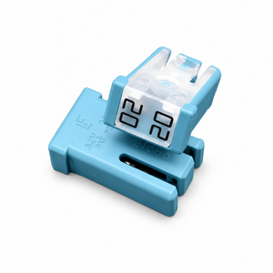 2Pcs 20AMP 32V Slotted Cartridge Fuses Miniature Cartridge with Female Terminals for 2.8 MM Male Terminals for Truck Compatible with Ford JAP – Y330/E255/2pcs-20AMP – image 2