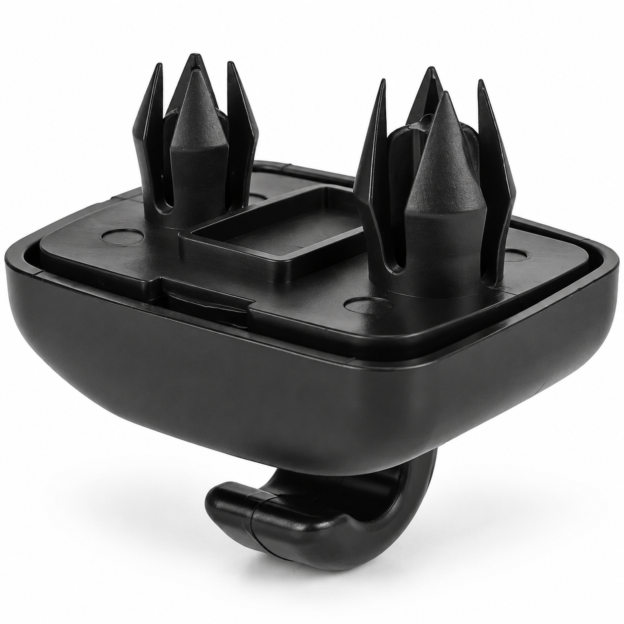 2pcs Sun Visor Clip Holder Hook for Audi A1 A3 A4 A5 Q3 Q5 TT Black 8U08575624PK – Y331/E234/2pcs-sunvisor – image 5