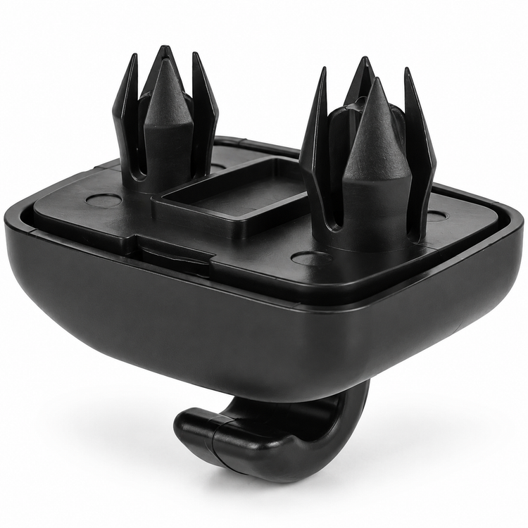 2pcs Sun Visor Clip Holder Hook for Audi A1 A3 A4 A5 Q3 Q5 TT Black 8U08575624PK – Y331/E234/2pcs-sunvisor – image 5