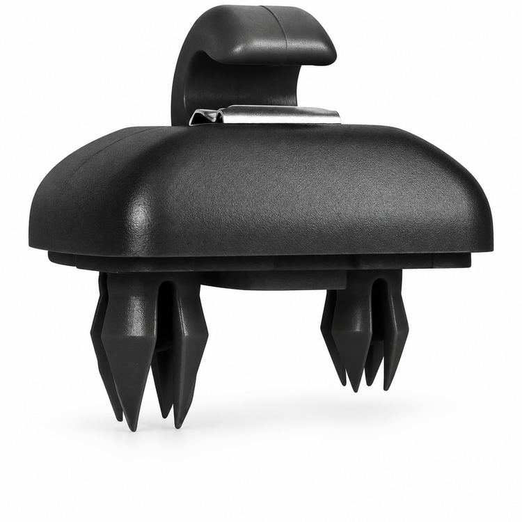 2pcs Sun Visor Clip Holder Hook for Audi A1 A3 A4 A5 Q3 Q5 TT Black 8U08575624PK – Y331/E234/2pcs-sunvisor – image 7